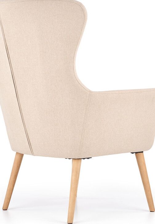 Lounge Chair Bari | size: Width: 73cm, Height: 99cm, Depth: 76cm | color: Beige | image: 4 | variant: 1002728