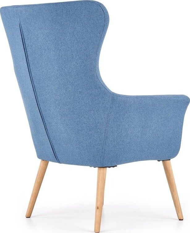 Lounge Chair Bari | size: Width: 73cm, Height: 99cm, Depth: 76cm | color: Blue | image: 3 | variant: 1002732