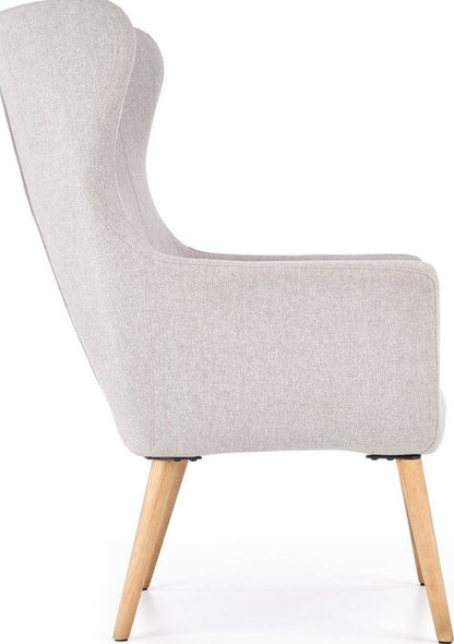 Lounge Chair Bari | size: Width: 73cm, Height: 99cm, Depth: 76cm | color: Gray | image: 2 | variant: 1002730