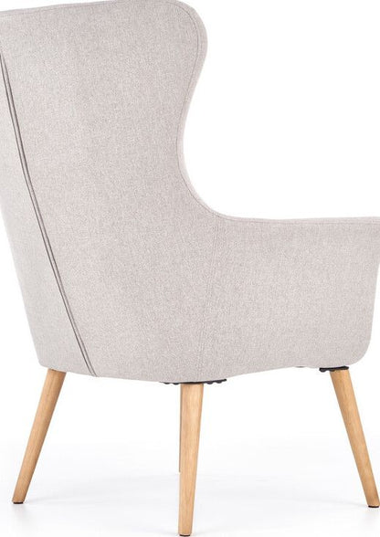 Lounge Chair Bari | size: Width: 73cm, Height: 99cm, Depth: 76cm | color: Gray | image: 3 | variant: 1002730