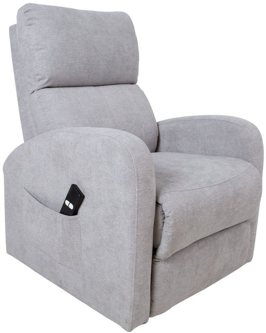 Lounge Chair Barny | size: Width: 93cm, Height: 104cm, Depth: 72cm | color: Gray | image: 1 | variant: 1004762