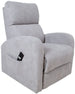 Lounge Chair Barny | size: Width: 93cm, Height: 104cm, Depth: 72cm | color: Gray | image: 1 | variant: 1004762