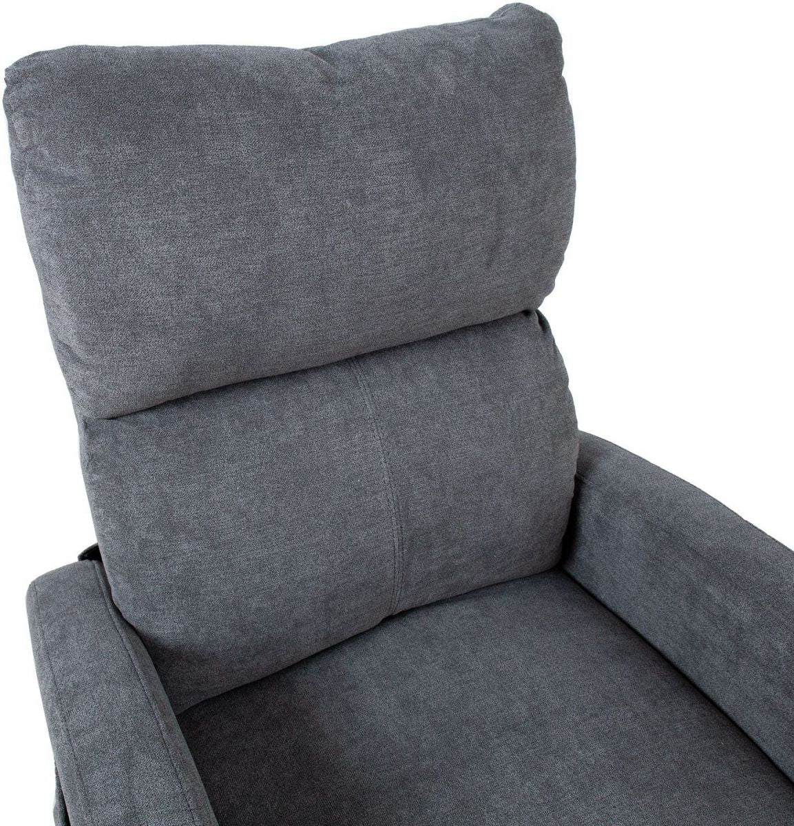 Lounge Chair Barny | size: Width: 93cm, Height: 104cm, Depth: 72cm | color: Gray | image: 7 | variant: 1004763