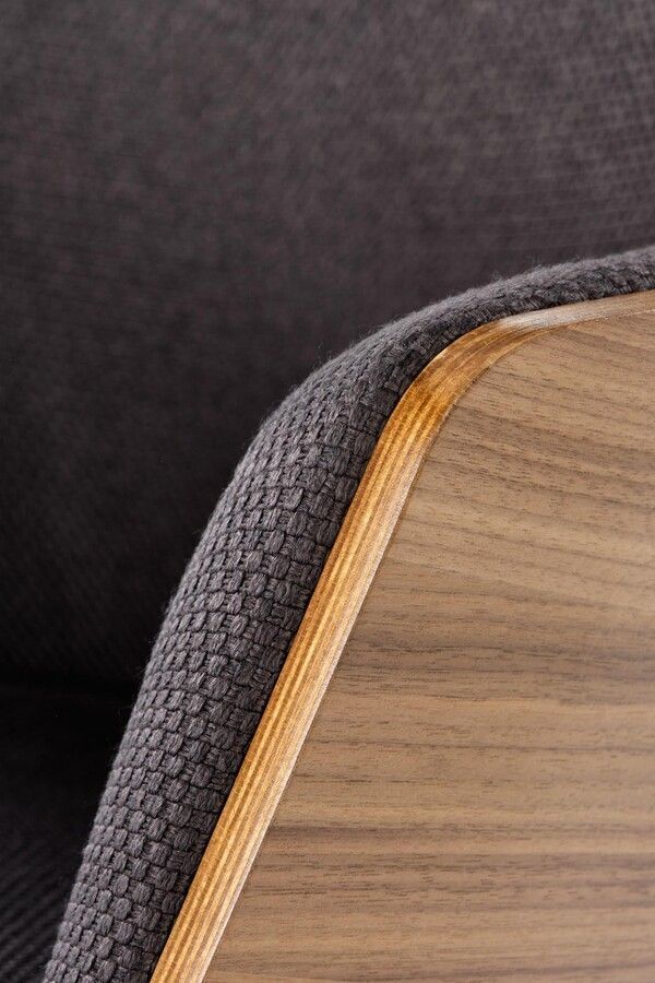 Lounge Chair Bastia | size: Width: 74cm, Height: 79cm, Depth: 67cm | color: Brown/Grey | image: 4 | variant: 1002720