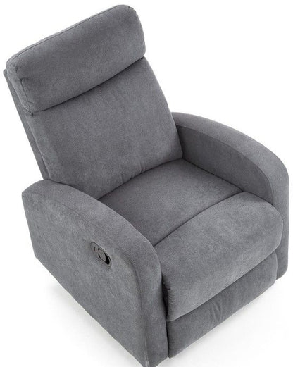 Lounge Chair Benevento | size: Width: 75cm, Height: 100cm, Depth: 95cm | color: Gray | image: 3 | variant: 1003067