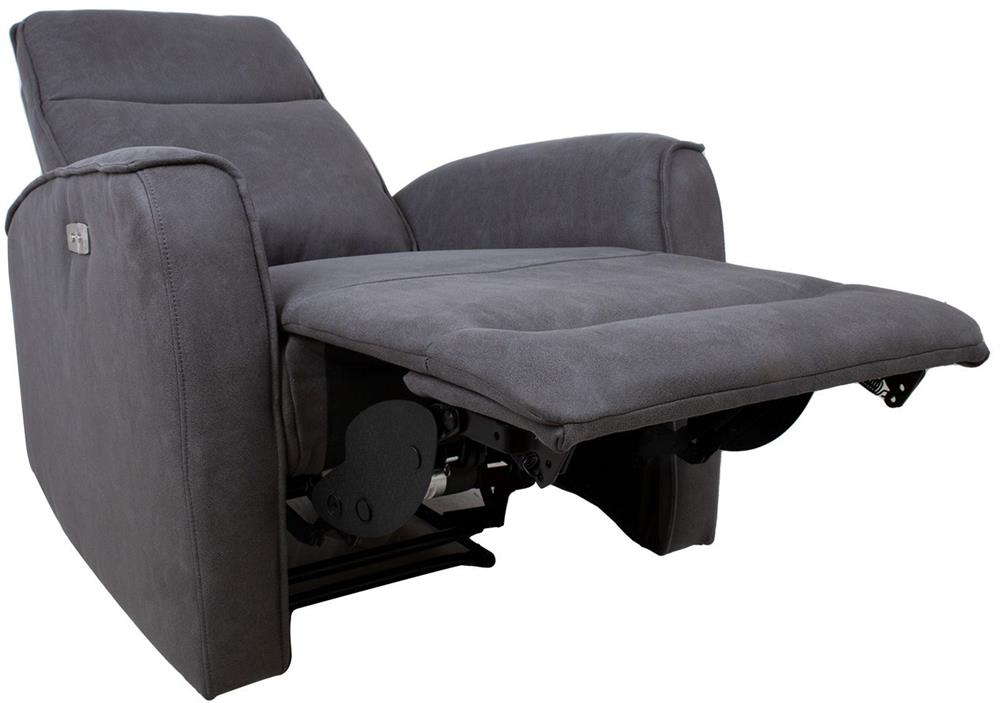 Lounge Chair Bexhill | size: Width: 80cm, Height: 102cm, Depth: 93cm | color: Gray | image: 2 | variant: 1000941