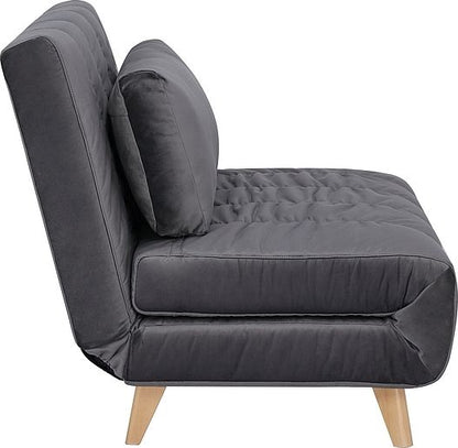 Lounge Chair Billy | size: Width: 103cm, Height: 82cm, Depth: 94cm | color: Gray | image: 2 | variant: 1005714