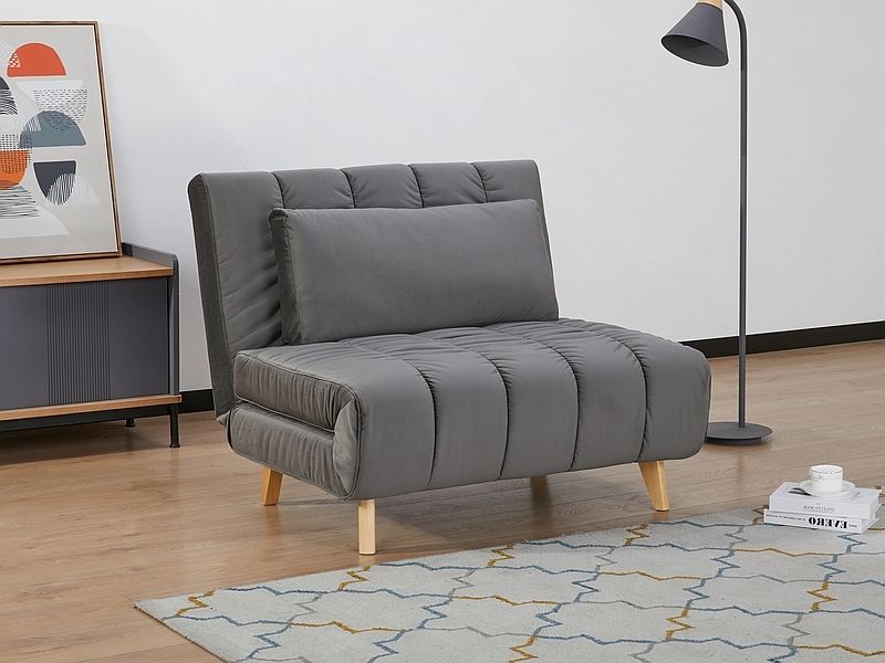 Lounge Chair Billy | size: Width: 103cm, Height: 82cm, Depth: 94cm | color: Gray | image: 7 | variant: 1005714