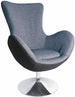 Lounge Chair Butterfly | size: Width: 76cm, Height: 95cm, Depth: 75cm | color: Gray | image: 1 | variant: 1004595