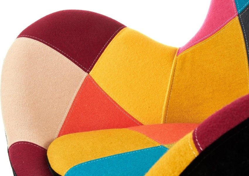 Lounge Chair Butterfly | size: Width: 76cm, Height: 95cm, Depth: 75cm | color: Multicolored | image: 4 | variant: 1004596