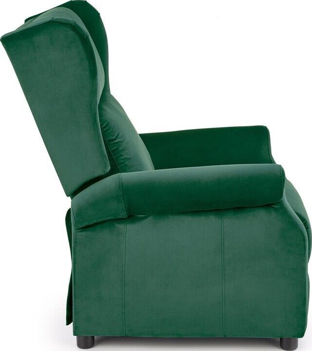 Lounge Chair Caen | size: Width: 75cm, Height: 107cm, Depth: 92cm | color: Green | image: 2 | variant: 1002665