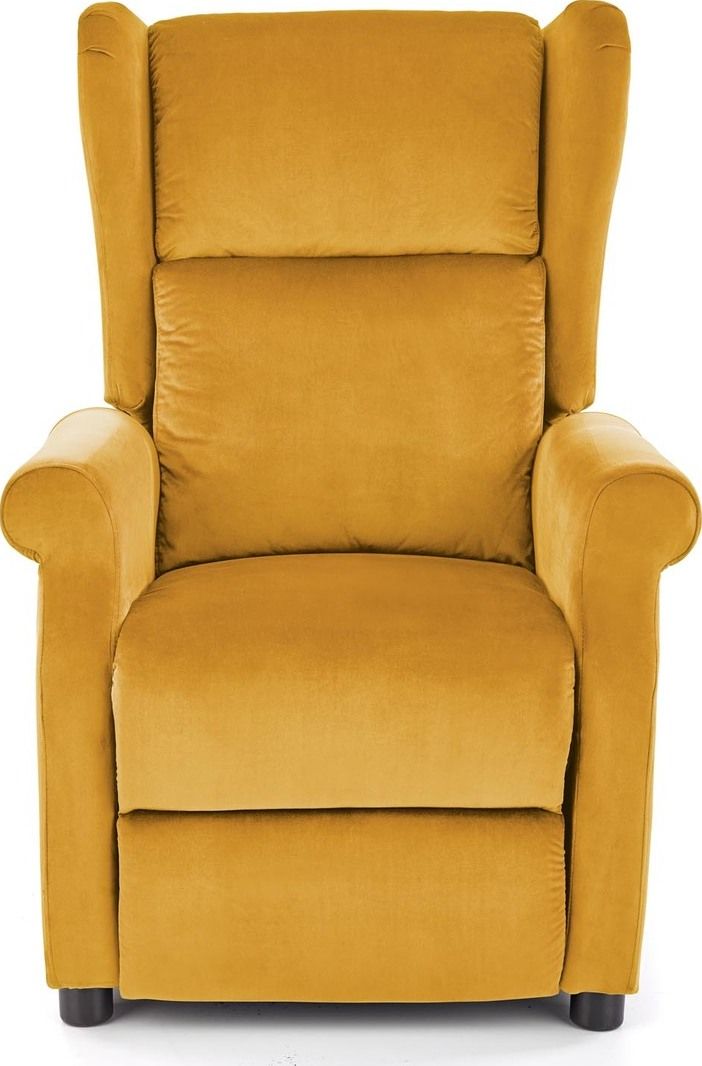 Lounge Chair Caen | size: Width: 75cm, Height: 107cm, Depth: 92cm | color: Yellow | image: 4 | variant: 1002667