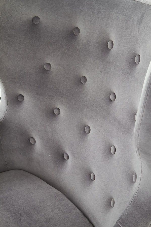 Lounge Chair Cagliari | size: Width: 75cm, Height: 103cm, Depth: 83cm | color: Gray | image: 2 | variant: 1002780