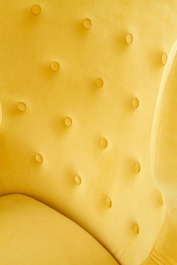 Lounge Chair Cagliari | size: Width: 75cm, Height: 103cm, Depth: 83cm | color: Yellow | image: 2 | variant: 1002782