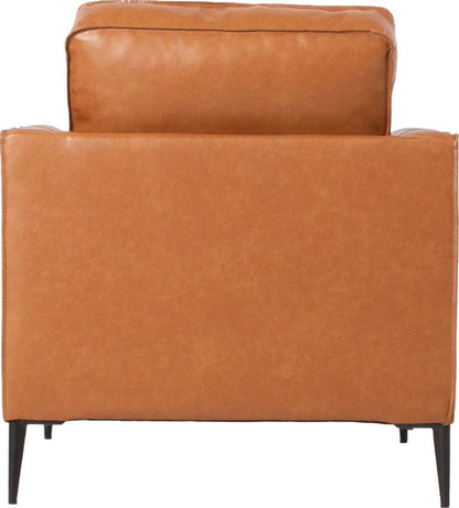 Lounge Chair Canterbury | size: Width: 80cm, Height: 85cm, Depth: 86cm | color: Brown | image: 4 | variant: 1005381