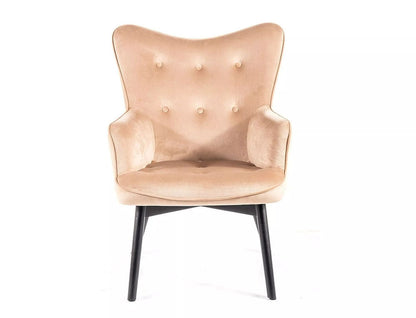 Lounge Chair Carmen | size: Width: 72cm, Height: 99cm, Depth: 75cm | color: Beige | image: 1 | variant: 1004963