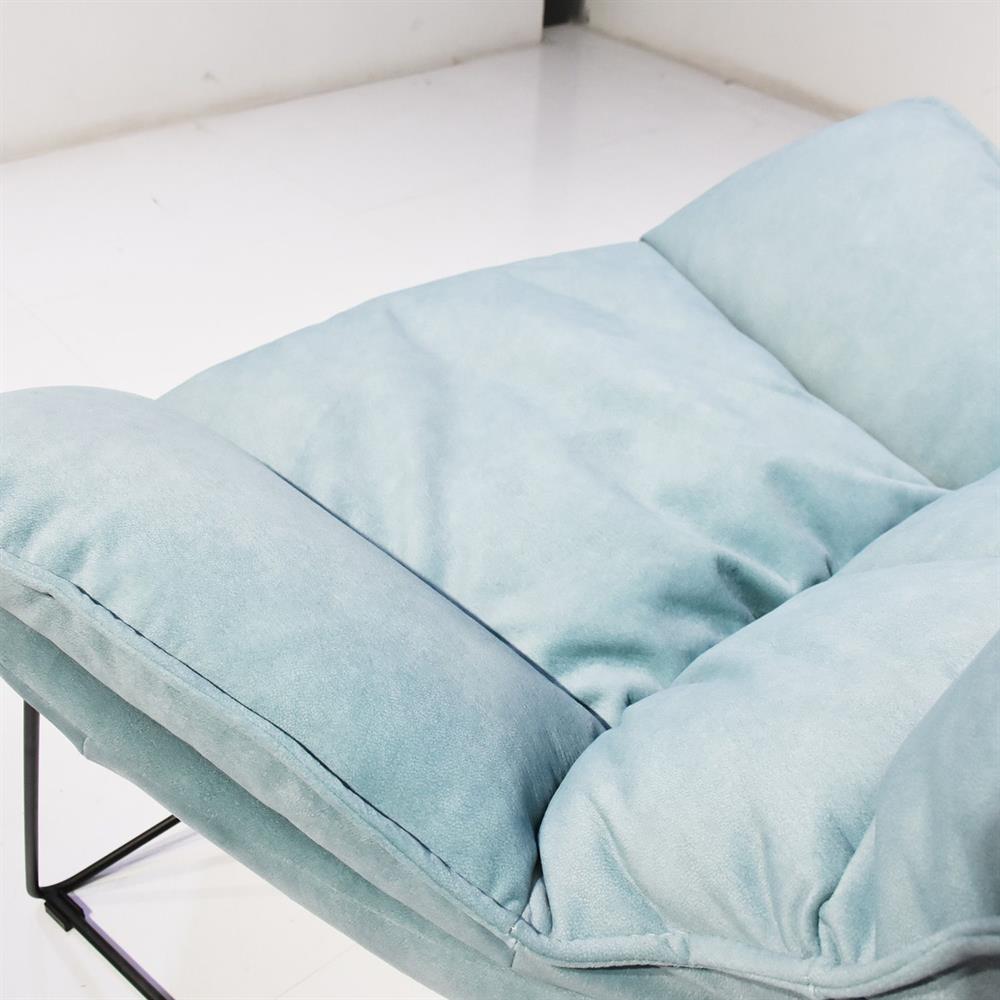 Lounge Chair Chichester | size: Width: 88cm, Height: 84cm, Depth: 96cm | color: Blue | image: 5 | variant: 1000960
