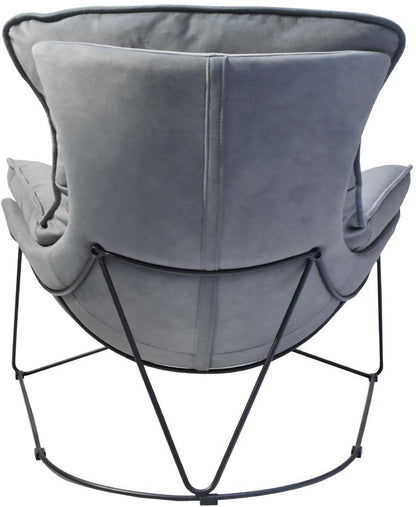 Lounge Chair Chichester | size: Width: 88cm, Height: 84cm, Depth: 96cm | color: Gray | image: 5 | variant: 1000961