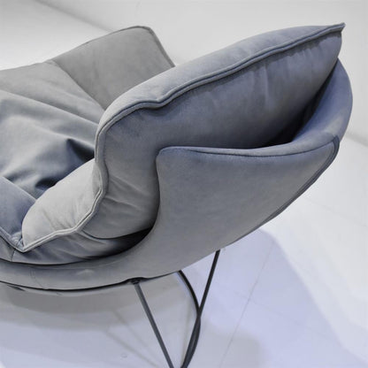 Lounge Chair Chichester | size: Width: 88cm, Height: 84cm, Depth: 96cm | color: Gray | image: 6 | variant: 1000961