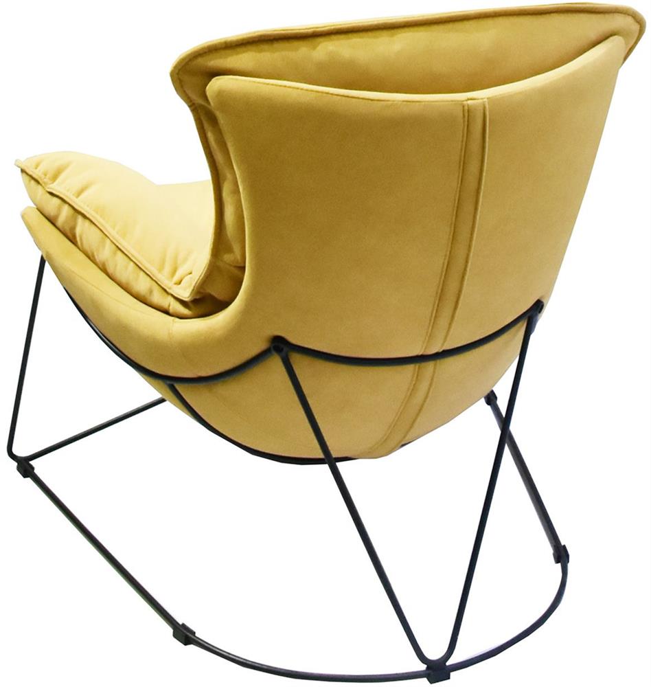 Lounge Chair Chichester | size: Width: 88cm, Height: 84cm, Depth: 96cm | color: Yellow | image: 4 | variant: 1000958