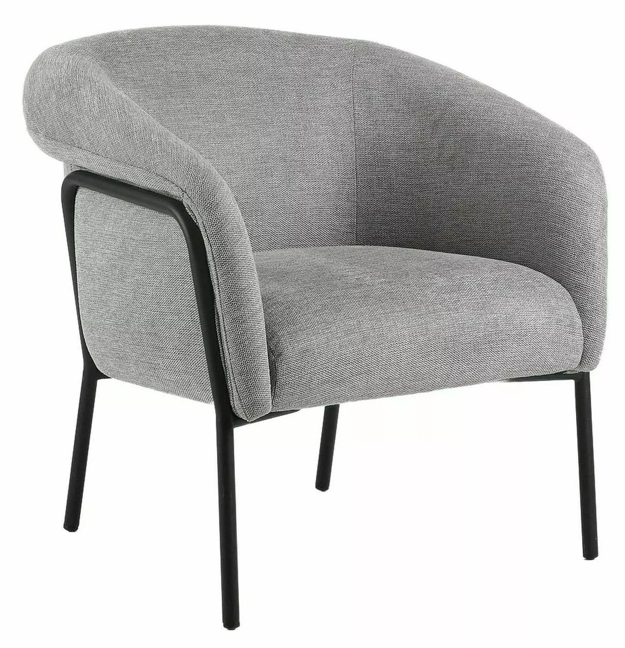 Lounge Chair Clover | size: Width: 69cm, Height: 71cm, Depth: 68cm | color: Gray | image: 0 | variant: 1004977