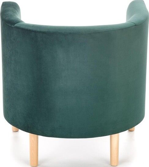 Lounge Chair Clubby 2 | size: Width: 66cm, Height: 64cm, Depth: 58cm | color: Green | image: 5 | variant: 1004620
