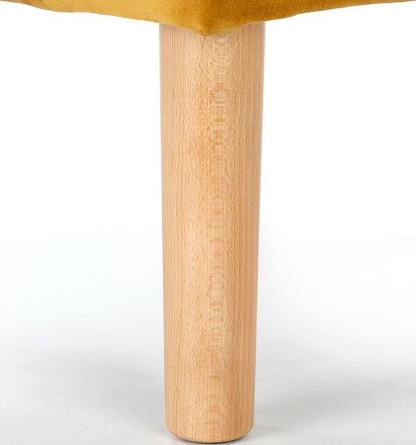 Lounge Chair Clubby 2 | size: Width: 66cm, Height: 64cm, Depth: 58cm | color: Yellow | image: 6 | variant: 1004618