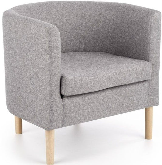 Lounge Chair Clubby | size: Width: 66cm, Height: 64cm, Depth: 58cm | color: Gray | image: 1 | variant: 1011386