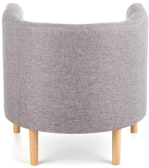 Lounge Chair Clubby | size: Width: 66cm, Height: 64cm, Depth: 58cm | color: Gray | image: 2 | variant: 1011386