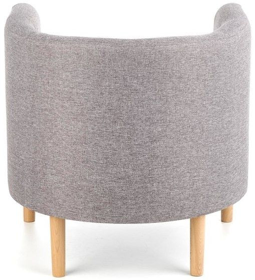 Lounge Chair Clubby | size: Width: 66cm, Height: 64cm, Depth: 58cm | color: Gray | image: 3 | variant: 1011386