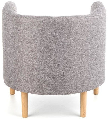 Lounge Chair Clubby | size: Width: 66cm, Height: 64cm, Depth: 58cm | color: Gray | image: 3 | variant: 1011386