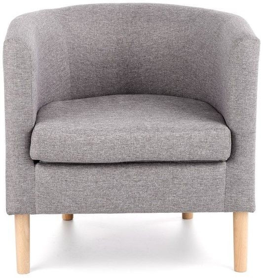 Lounge Chair Clubby | size: Width: 66cm, Height: 64cm, Depth: 58cm | color: Gray | image: 5 | variant: 1011386