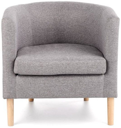 Lounge Chair Clubby | size: Width: 66cm, Height: 64cm, Depth: 58cm | color: Gray | image: 5 | variant: 1011386