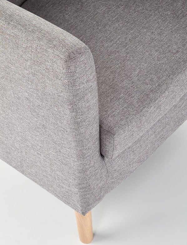 Lounge Chair Clubby | size: Width: 66cm, Height: 64cm, Depth: 58cm | color: Gray | image: 6 | variant: 1011386