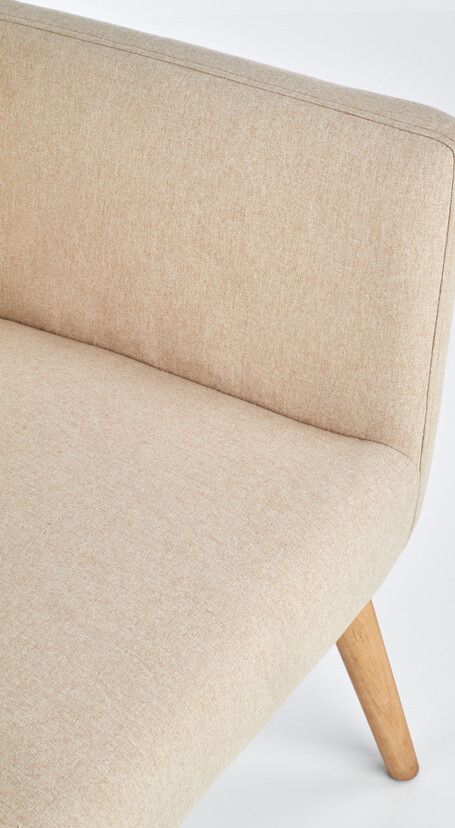 Lounge Chair Cotto | size: Width: 73cm, Height: 99cm, Depth: 76cm | color: Beige | image: 2 | variant: 1004623