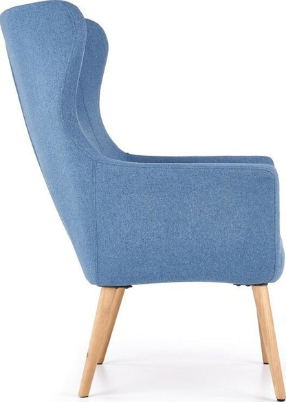 Lounge Chair Cotto | size: Width: 73cm, Height: 99cm, Depth: 76cm | color: Blue | image: 6 | variant: 1004627