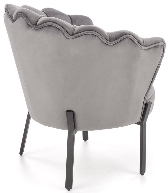 Lounge Chair Crickhowell | size: Width: 73cm, Height: 75cm, Depth: 73cm | color: Gray | image: 3 | variant: 1002687