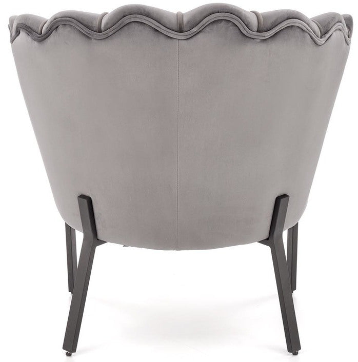 Lounge Chair Crickhowell | size: Width: 73cm, Height: 75cm, Depth: 73cm | color: Gray | image: 6 | variant: 1002687