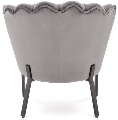 Lounge Chair Crickhowell | size: Width: 73cm, Height: 75cm, Depth: 73cm | color: Gray | image: 6 | variant: 1002687