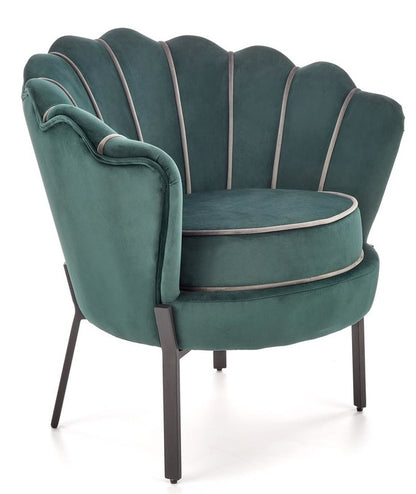 Lounge Chair Crickhowell | size: Width: 73cm, Height: 75cm, Depth: 73cm | color: Green | image: 0 | variant: 1002689