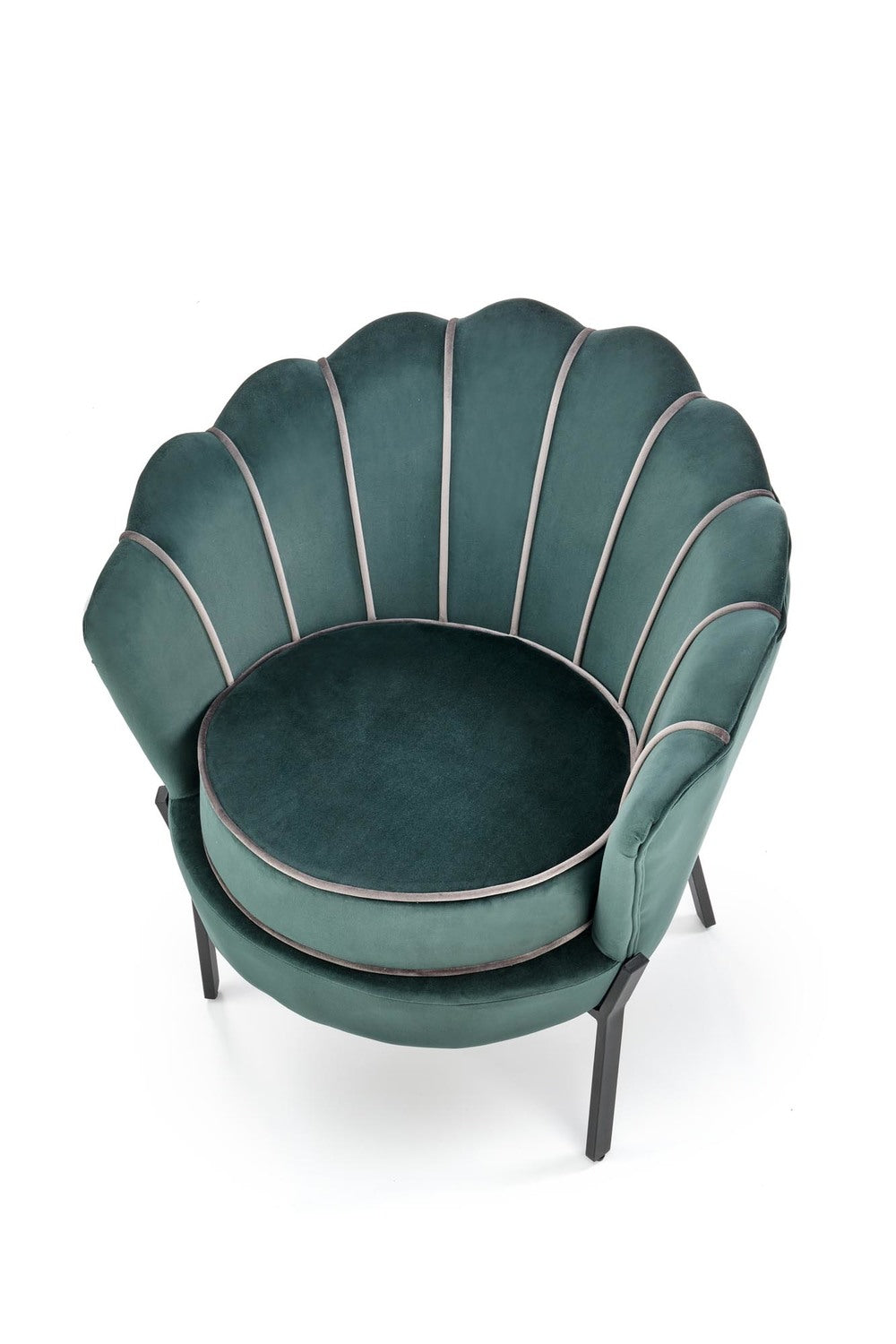 Lounge Chair Crickhowell | size: Width: 73cm, Height: 75cm, Depth: 73cm | color: Green | image: 4 | variant: 1002689
