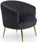Lounge Chair Crown | size: Width: 78cm, Height: 80cm, Depth: 72cm | color: Black | image: 1 | variant: 1004631