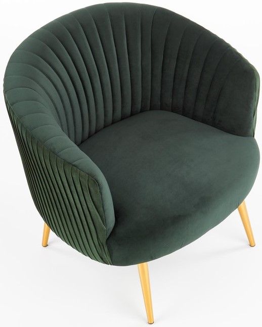 Lounge Chair Crown | size: Width: 78cm, Height: 80cm, Depth: 72cm | color: Green | image: 6 | variant: 1004630