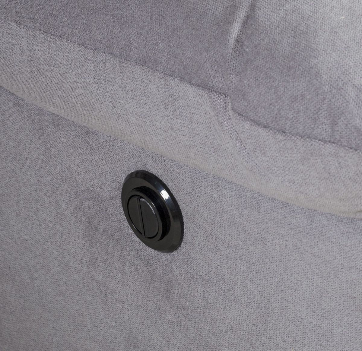 Lounge Chair Cyrus | size: Width: 99cm, Height: 102cm, Depth: 95cm | color: Gray | image: 4 | variant: 1004784