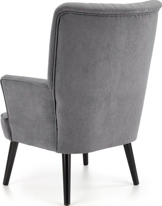 Lounge Chair Delgado | size: Width: 75cm, Height: 100cm, Depth: 70cm | color: Gray | image: 2 | variant: 1004635