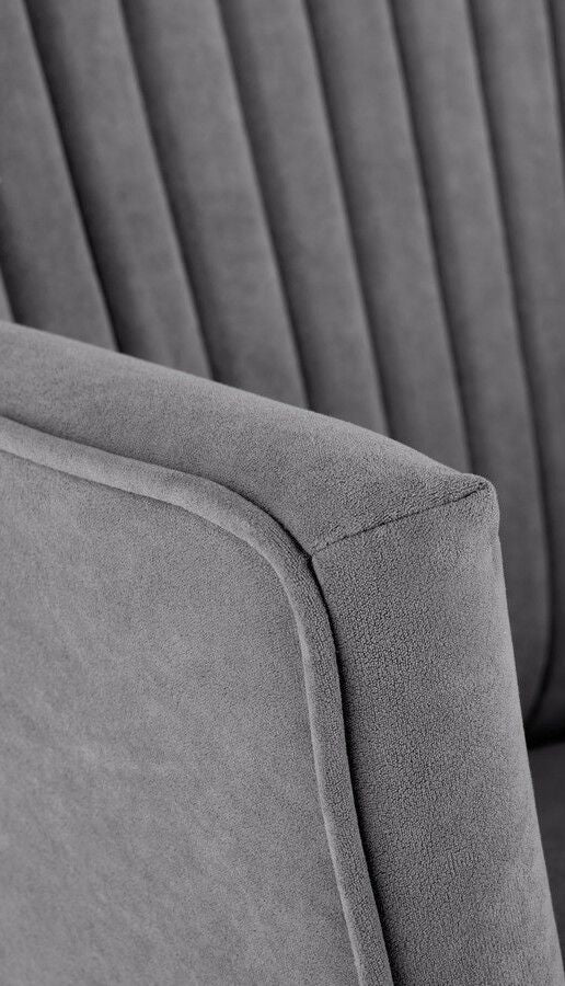 Lounge Chair Delgado | size: Width: 75cm, Height: 100cm, Depth: 70cm | color: Gray | image: 4 | variant: 1004635