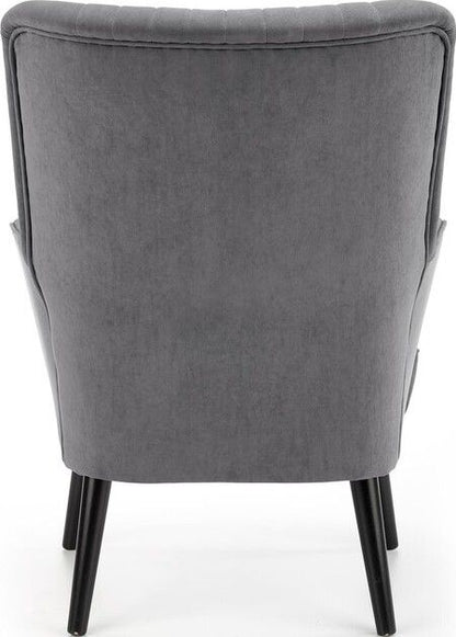 Lounge Chair Delgado | size: Width: 75cm, Height: 100cm, Depth: 70cm | color: Gray | image: 7 | variant: 1004635