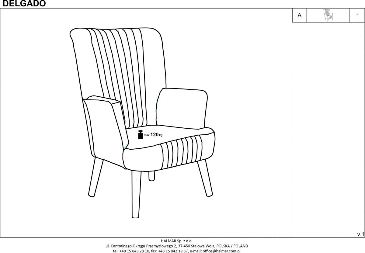 Lounge Chair Delgado | size: Width: 75cm, Height: 100cm, Depth: 70cm | color: Green | image: 10 | variant: 1004636