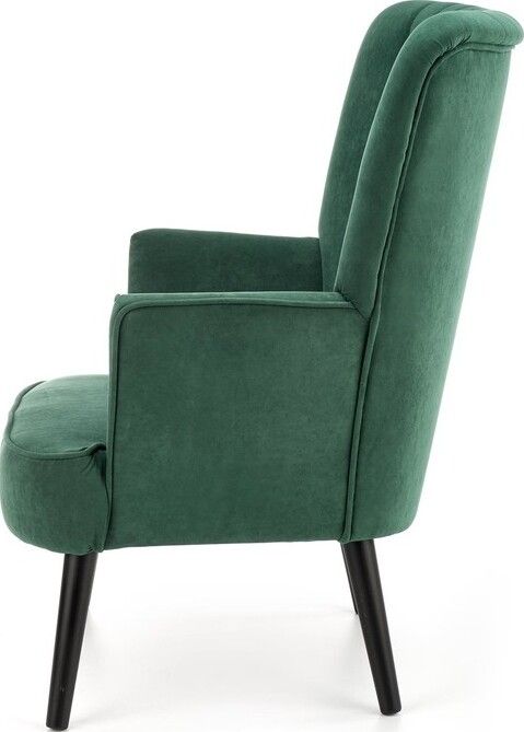 Lounge Chair Delgado | size: Width: 75cm, Height: 100cm, Depth: 70cm | color: Green | image: 2 | variant: 1004636