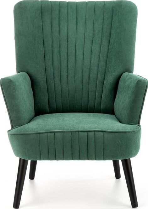 Lounge Chair Delgado | size: Width: 75cm, Height: 100cm, Depth: 70cm | color: Green | image: 6 | variant: 1004636